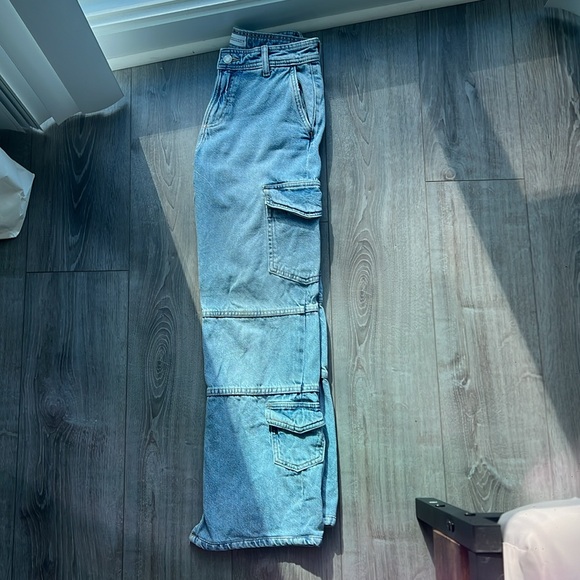 Demin cargo pants - Picture 4 of 6